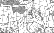 Old Map of Asthall Leigh, 1898