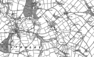 Old Map of Aston, 1901