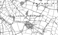Old Map of Aston Somerville, 1883 - 1900