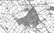 Old Map of Atherstone on Stour, 1883 - 1900