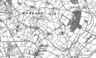 Old Map of Audley Brow, 1879 - 1880