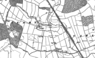 Old Map of Aunby, 1886 - 1903