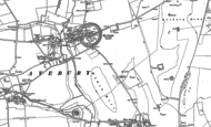 Old Map of Avebury, 1899