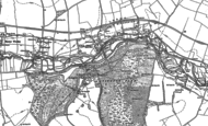 Old Map of Avington, 1895