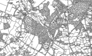 Old Map of Axmansford, 1894 - 1909