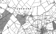 Old Map of Aylesby, 1886 - 1887