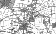 Old Map of Aylsham, 1885