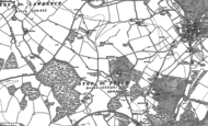 Old Map of Ayot St Peter, 1897