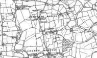 Old Map of Aythorpe Roding, 1895