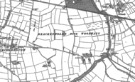 Old Map of Babthorpe, 1889