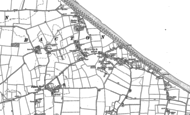 Old Map of Bacton, 1885 - 1905