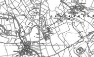 Old Map of Badbury, 1899 - 1922