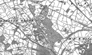 Old Map of Baddesley Ensor, 1883 - 1901