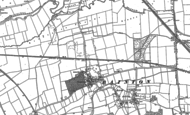 Old Map of Bainton, 1886 - 1899