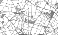Old Map of Bainton, 1920