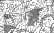 Old Map of Bakewell, 1878