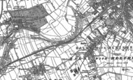 Old Map of Balby, 1890 - 1901
