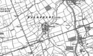 Old Map of Baldersby, 1890