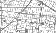 Old Map of Balne, 1888