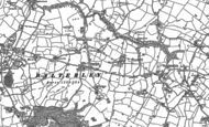 Old Map of Balterley, 1898
