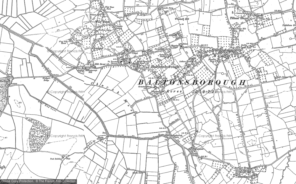 Baltonsborough, 1885