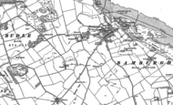 Old Map of Bamburgh, 1896 - 1897