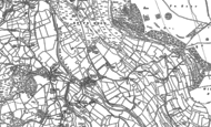 Old Map of Bampton Grange, 1897