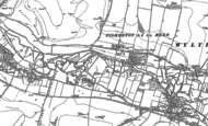 Old Map of Bapton, 1899