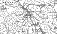 Old Map of Barbridge, 1897