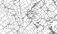 Old Map of Bardfield Saling, 1896