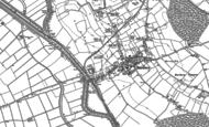 Old Map of Bardney, 1886