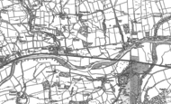 Old Map of Bardon Mill, 1895