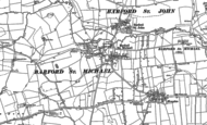 Old Map of Barford St Michael, 1898