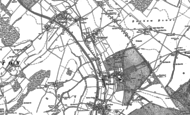 Old Map of Barham, 1896