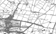 Old Map of Barkston Heath, 1887