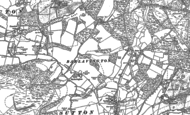 Old Map of Barlavington, 1896