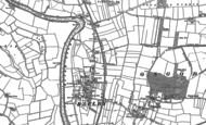 Old Map of Barlby, 1890