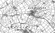 Old Map of Barlestone, 1885