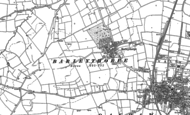 Old Map of Barleythorpe, 1884 - 1902
