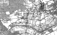 Old Map of Barming, 1895 - 1896