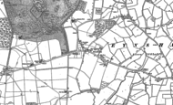 Old Map of Barnard Gate, 1898 - 1911