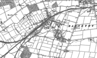 Old Map of Barnetby le Wold, 1886