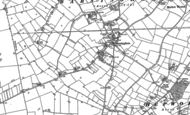 Old Map of Barningham, 1882
