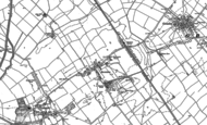 Old Map of Barnstone, 1883 - 1902