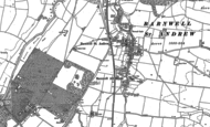 Old Map of Barnwell, 1899