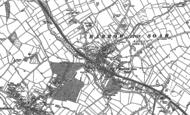 Old Map of Barrow upon Soar, 1883