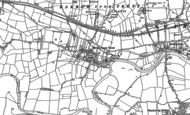Old Map of Barrow upon Trent, 1881 - 1899