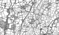 Old Map of Barrows Green, 1896 - 1897