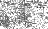 Old Map of Bartestree, 1886