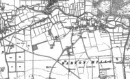 Old Map of Barton Mills, 1882 - 1901